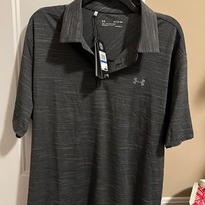 New with tags !!! Men’s Under Armour dry fit polo shirt - XL.